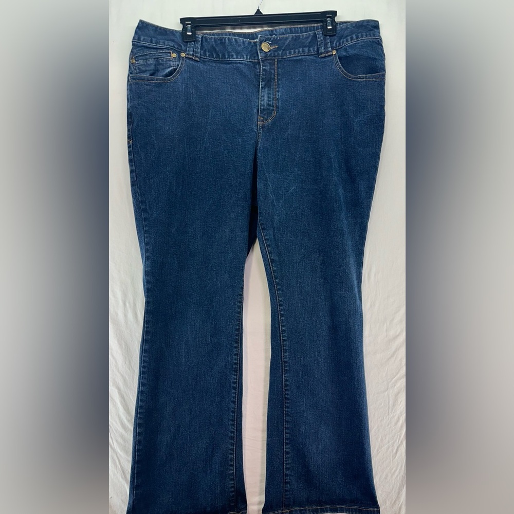 LANE BRYANT Slim Boot Jeans Genius Fit Straight Women Size‎ 24